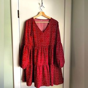 Red Polkadot dress